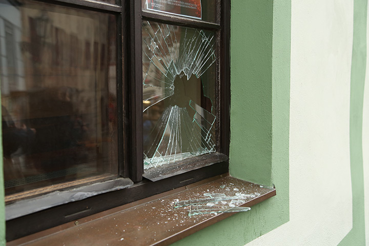 A2B Glass are able to board up broken windows while they are being repaired in South Benfleet.